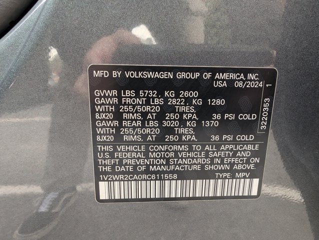 2024 Volkswagen Atlas 2.0T SE w/Technology