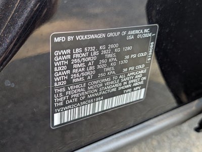 2024 Volkswagen Atlas 2.0T SE w/Technology