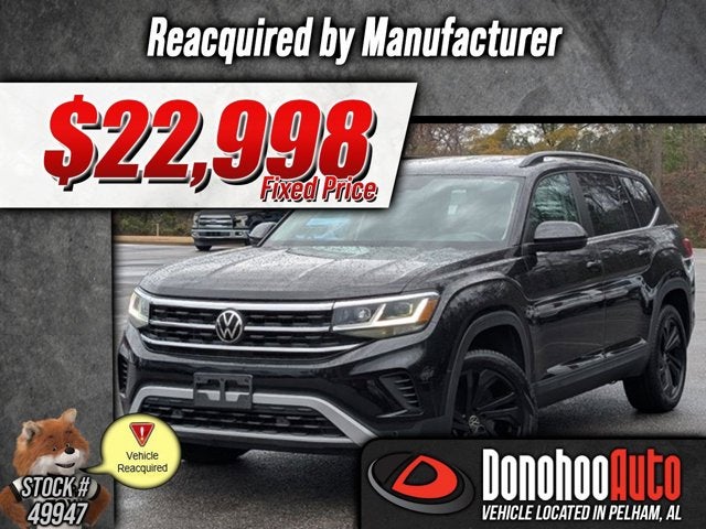 2022 Volkswagen Atlas 3.6L V6 SE w/Technology
