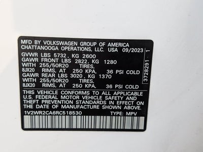 2024 Volkswagen Atlas 2.0T SE w/Technology