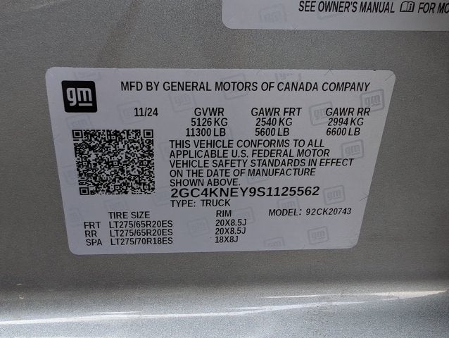 2025 Chevrolet Silverado 2500HD LT