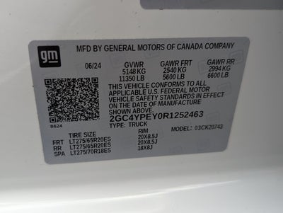 2024 Chevrolet Silverado 2500HD LTZ