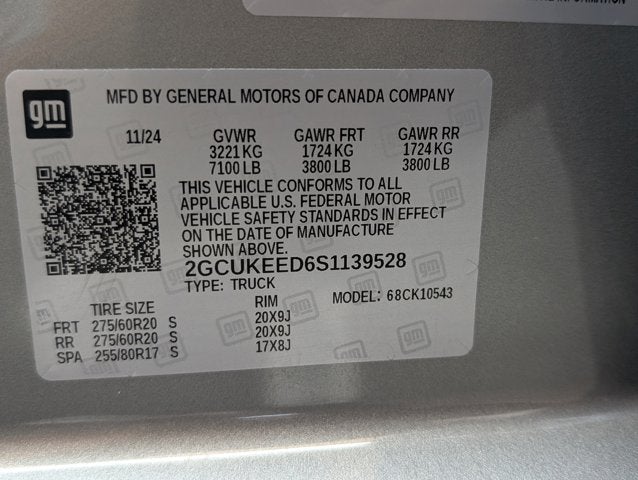 2025 Chevrolet Silverado 1500 RST