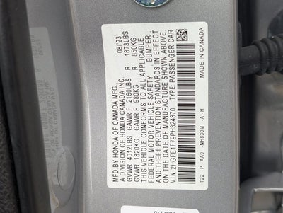 2023 Honda Civic Sedan EX
