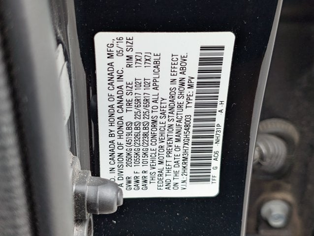 2016 Honda CR-V EX-L