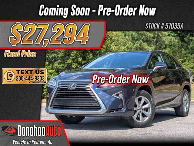 2019 Lexus RX RX 350