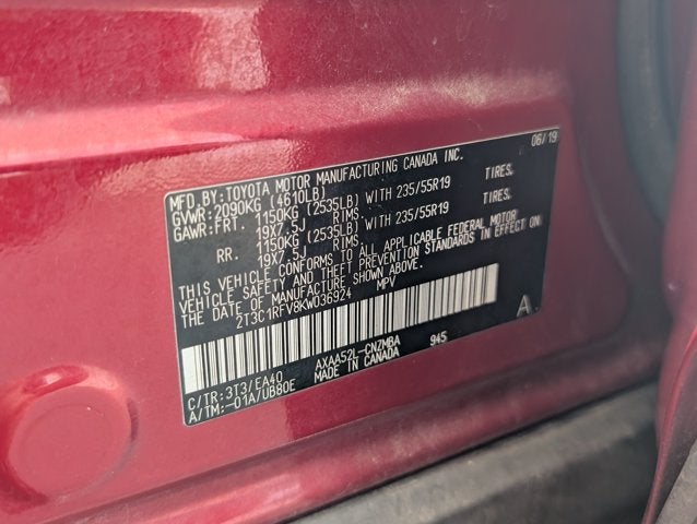 2019 Toyota RAV4 XLE Premium