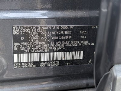 2019 Toyota RAV4 LE