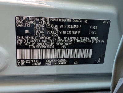 2021 Toyota RAV4 XLE