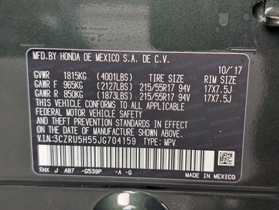 2018 Honda HR-V EX