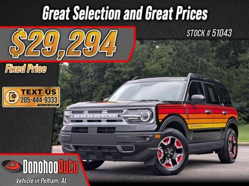 2024 Ford Bronco Sport Free Wheeling