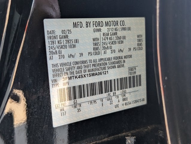 2025 Ford Mustang Mach-E GT