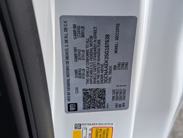 2025 Chevrolet Silverado 1500 Work Truck