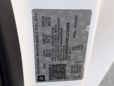 2019 Chevrolet Silverado 1500 Work Truck