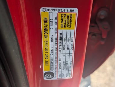 2018 Chevrolet Silverado 1500 LT