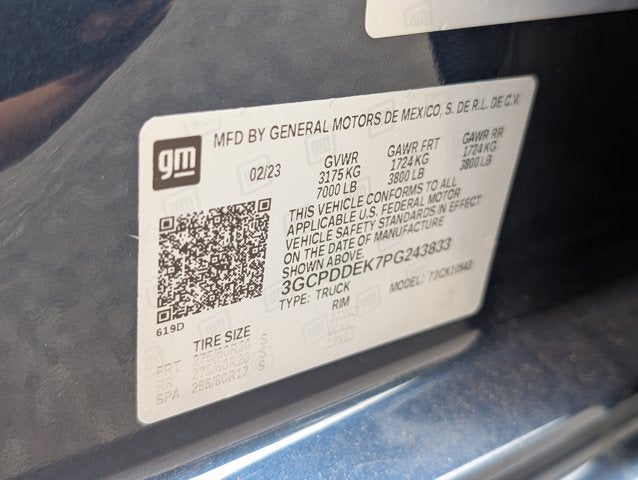 2023 Chevrolet Silverado 1500 LT