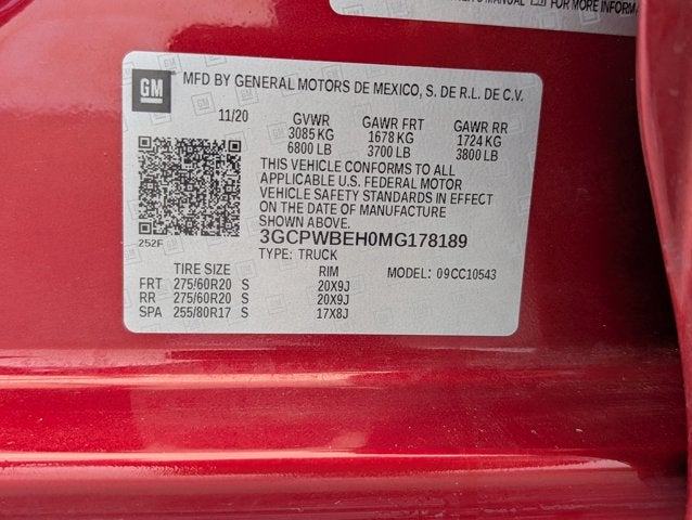 2021 Chevrolet Silverado 1500 Custom