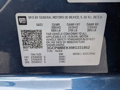 2021 Chevrolet Silverado 1500 Custom