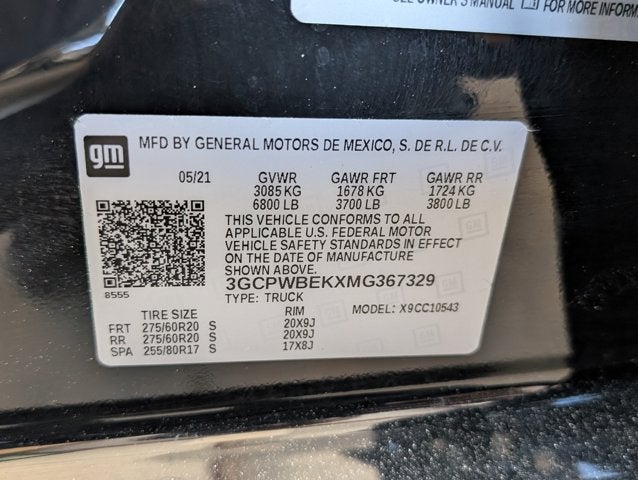 2021 Chevrolet Silverado 1500 Custom