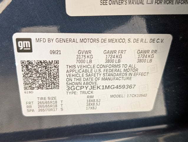 2021 Chevrolet Silverado 1500 LT