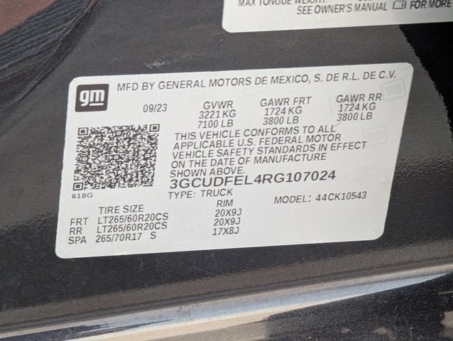 2024 Chevrolet Silverado 1500 LT Trail Boss