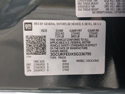 2025 Chevrolet Silverado 1500 LT Trail Boss