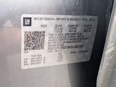 2019 Chevrolet Silverado 1500 LT