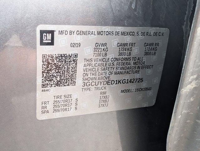 2019 Chevrolet Silverado 1500 LT