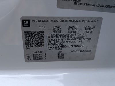 2020 Chevrolet Silverado 1500 High Country