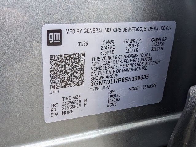 2025 Chevrolet Equinox EV LT