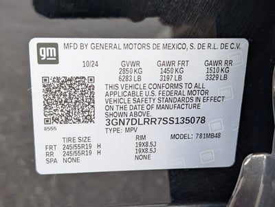 2025 Chevrolet Equinox EV LT