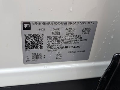 2024 Chevrolet Equinox EV RS