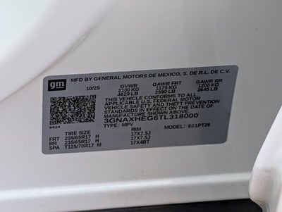 2026 Chevrolet Equinox FWD LT