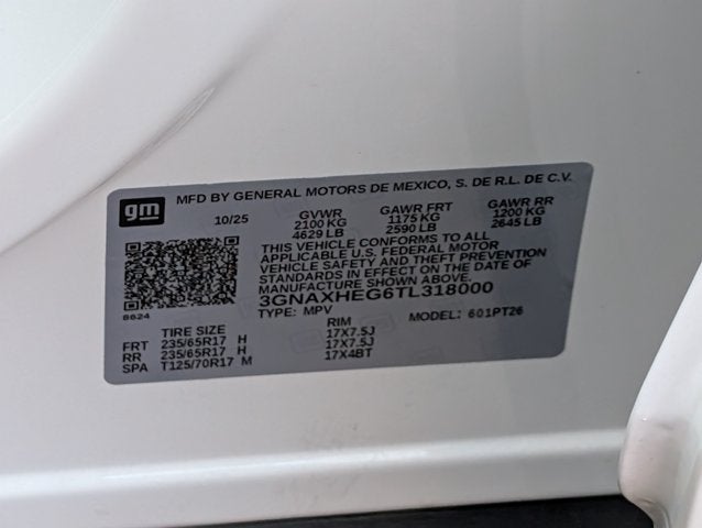 2026 Chevrolet Equinox FWD LT