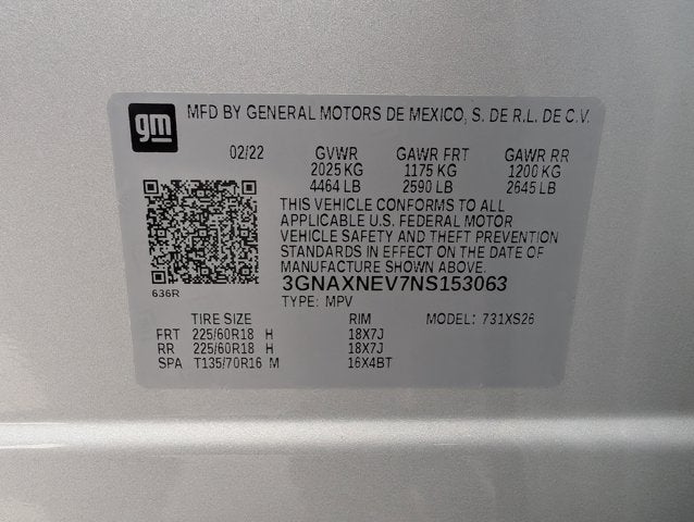 2022 Chevrolet Equinox Premier