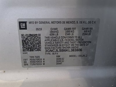 2019 Chevrolet Trax LT