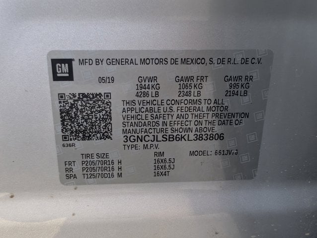 2019 Chevrolet Trax LT