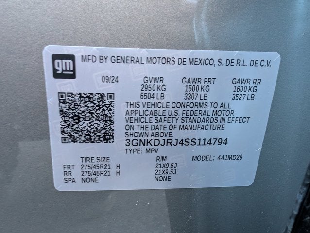 2025 Chevrolet Blazer EV AWD RS