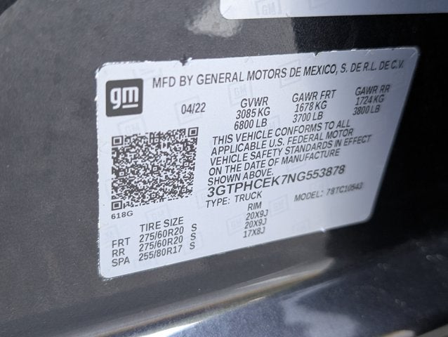 2022 GMC Sierra 1500 Elevation