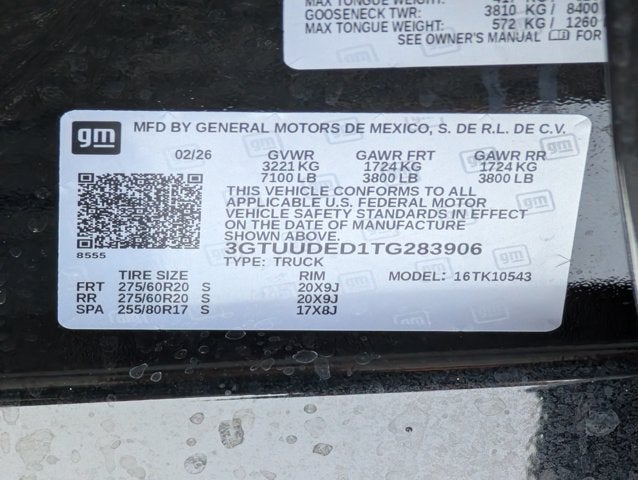 2026 GMC Sierra 1500 SLT