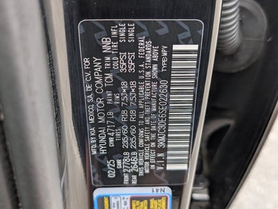 2025 Hyundai Tucson SEL Convenience