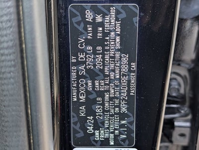2024 Kia Forte LXS
