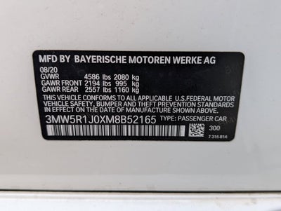 2021 BMW 3 Series 330i