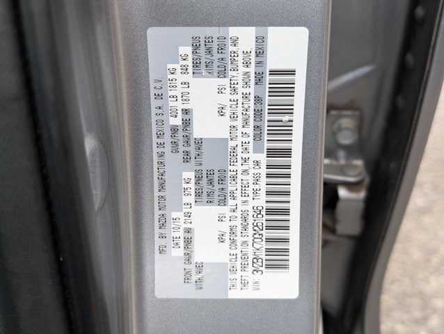 2016 Mazda Mazda3 i Sport