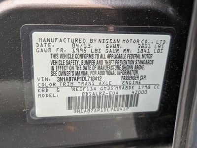 2013 Nissan Sentra SR