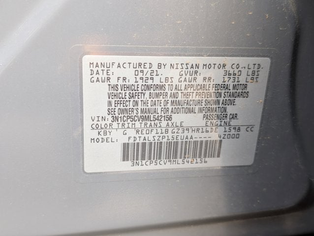 2021 Nissan Kicks SV