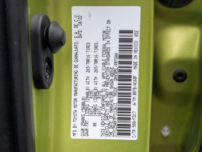 2023 Toyota Tacoma 4WD TRD Off Road