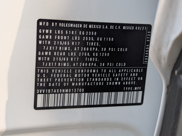 2022 Volkswagen Tiguan S