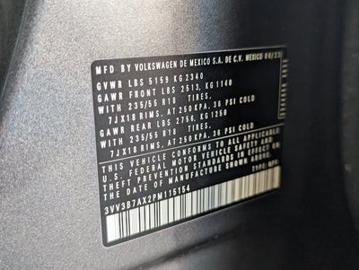 2023 Volkswagen Tiguan SE