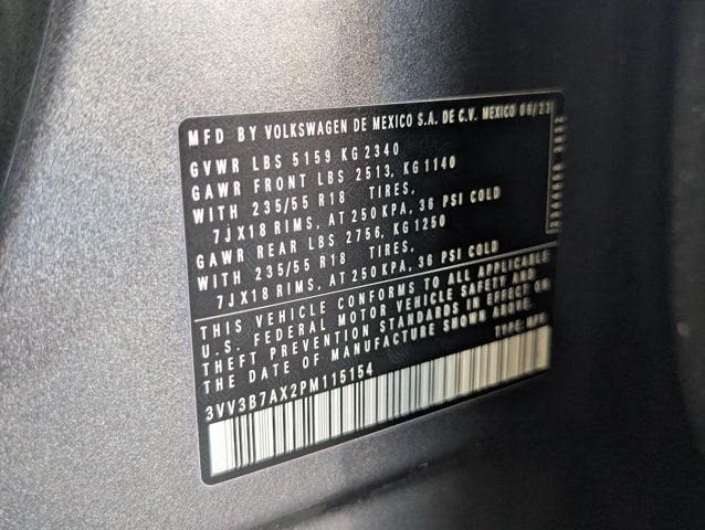 2023 Volkswagen Tiguan SE